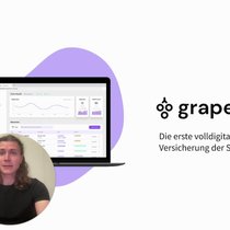 grape ist vollständig digital, was ein datengesteuertes Underwriting-Modell und einen automatisierten Schadensabwicklungsprozess ermöglicht.