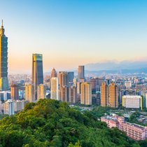 Aon hat in Taiwans Hauptstadt neue Geschäftslokalitäten bezogen: Skyline von Taipeh. 