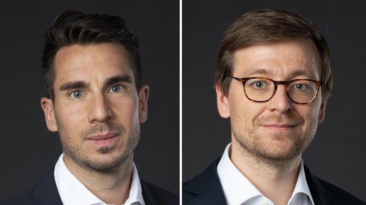 Niklas Zürcher und Patrick Fried, Managing Director & Partner bei Boston Consulting Group Schweiz.