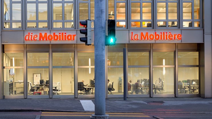 Der Zahlenkranz der Mobiliar steht auch 2023 auf «grün».