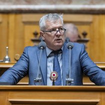 Thomas de Courten, auteur de l'initiative, conseiller national.