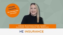 Young Talent Amina Drustinac hat als Team Leader Customer Care Center verantwortungsvolle Aufgaben bei Generali übernommen.