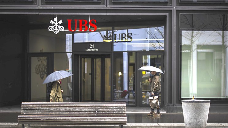 Succursale de l'UBS à Zurich.