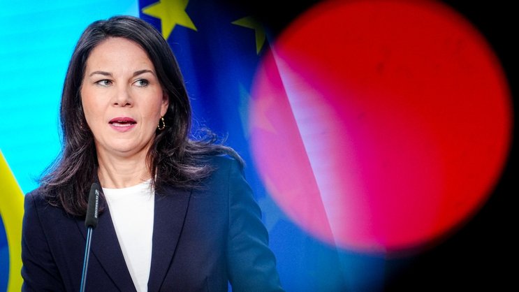 «Malgré la situation géopolitique extrêmement difficile, l'action climatique devait rester une question de sécurité prioritaire»: Annalena Baerbock, ministre allemande des Affaires étrangères.