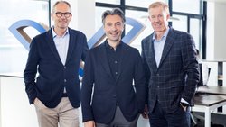 Nahtloser Übergang: Markus Thumiger (VR, links) und Marco Buholzer (CEO, rechts) begrüssen den neuen VR.