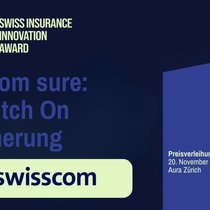 Swisscom übernimmt in Zusammenarbeit mit den wichtigsten Schweizer Versicherern wesentliche Teile der Wertschöpfung.