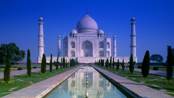 Taj Mahal Indien Neu Delhi