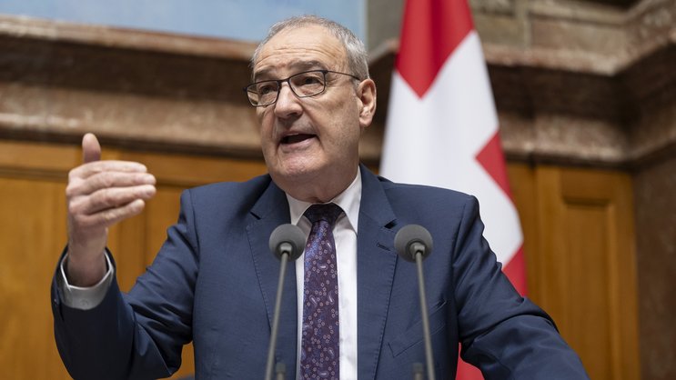 Guy Parmelin, président de la Confédération.