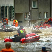 Das Berner Mattequartier wurde Opfer der Fluten.
