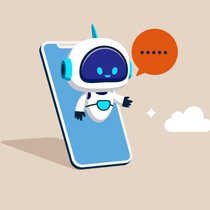 Chatbots ergänzen Dienstleistungen im Kundenservice.