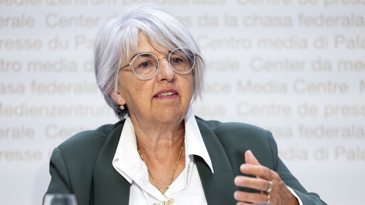 La ministre de la Santé Elisabeth Baume-Schneider.