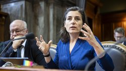 La conseillère aux États Flavia Wasserfallen.