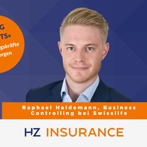 Statt professioneller Musiker ist Raphael Haldemann Business Controller bei Swiss Life geworden. Die Liebe zur Musik bleibt nach wie vor.
