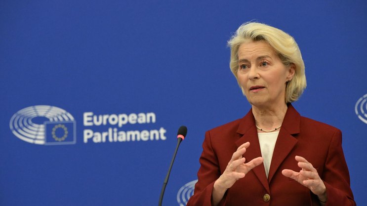 «Es geht nicht um Klimaschutz oder Anpassung. Wir brauchen beides. Und beide Massnahmen müssen sich gegenseitig verstärken»: Kommissionspräsidentin Ursula von der Leyen.