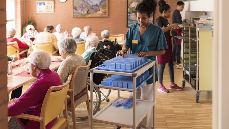 Altersheim in der Schweiz: Es fehlen 20 Millionen Betreuungsstunden.