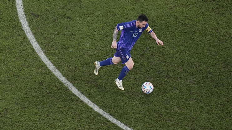 Lionel Messi an der WM in Katar: Nicht alle Amateure können so gut mit dem Ball umgehen.