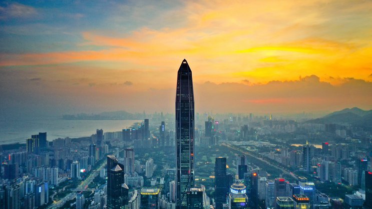 Der weltweit grösste Versicherer Ping An erkennt, wenn ein Kunde nur schon die Absicht hat, zu kündigen. Und versucht dann, ihn davon abzuhalten. Bild: Ping An-Hauptsitz in Shenzhen.