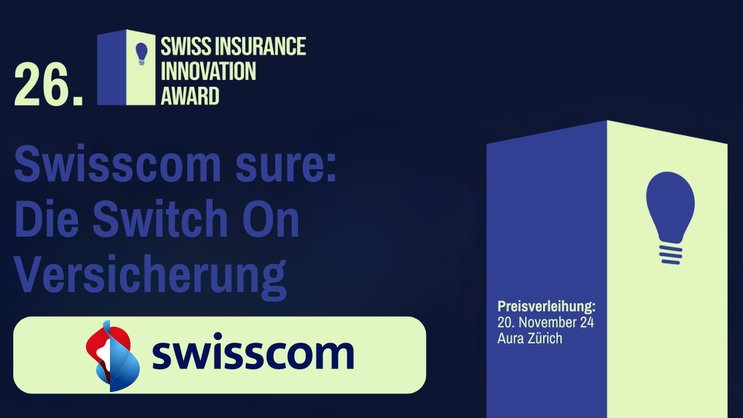 Swisscom übernimmt in Zusammenarbeit mit den wichtigsten Schweizer Versicherern wesentliche Teile der Wertschöpfung.