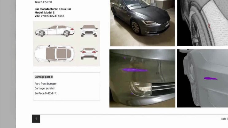 BUMPT’s patentierte KI-Technologie erstellt einen digitalen Zwilling des Autos, der ein echtes 3D-Verständnis des Unfalls ermöglicht.