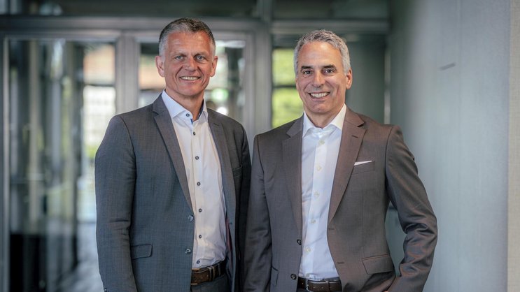 Achim Baumstark (à gauche) et Michael Wille, nouveaux membres du conseil d'administration de Swica.