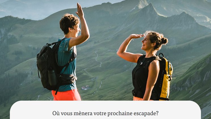 Les collaborateurs des 80 agences générales de la Mobilière ont élaboré 80 itinéraires d'excursion passionnants.