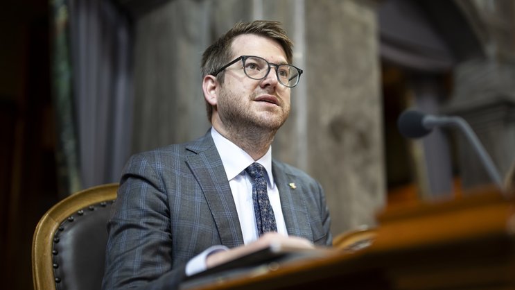 L'ancien député Baptiste Hurni (PS/NE), devenu sénateur.