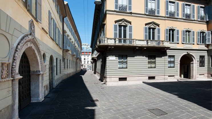 Mediobanca-Hauptsitz in Mailand.