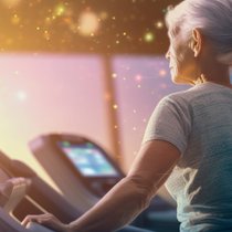 Aktive Seniorinnen und Senioren bleiben fit bis ins hohe Alter. Gesundheitsdienstleister unterstützen den Trend zu einem gesunden Leben.