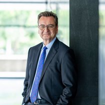 «Nous restons ambitieux: cette année, nous voulons porter le bénéfice à 6 milliards d'euros»: Joachim Wenning, président du directoire de Munich Re.