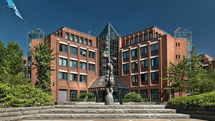 Hauptsitz der Hannover Rück in Hannover.