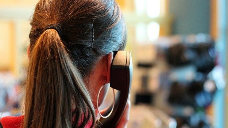 Callcenter Woman