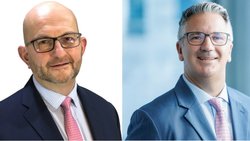 Jeremy Sharpe (l.) und Christian Sandric neu im Vorstand von Allianz Commerical.