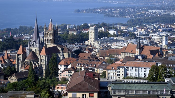 Espace économique du canton de Vaud : ville de Lausanne.