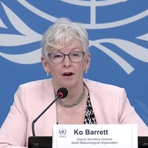 Ko Barrett, Secrétaire générale adjointe de l'OMM.