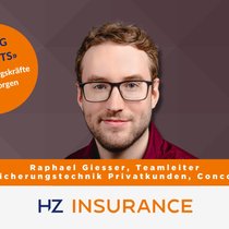 Raphael Giesser, Teamleiter Versicherungstechnik Privatkunden bei der Concordia.