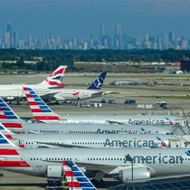 Die durchschnittliche Auslastung der inneramerikanischen Flüge geht deutlich zurück.