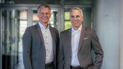 Achim Baumstark (à gauche) et Michael Wille, nouveaux membres du conseil d'administration de Swica.