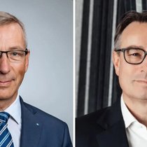 Cornel Widmer (l.) und Frédéric Traimond, neue Verwaltungsräte der Vaudoise Asset Management AG. 