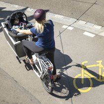 Un accident avec un vélo-cargo peut provoquer des blessures graves.
