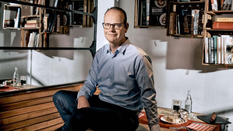 Thomas Boyer, CEO bei Groupe Mutuel, hält sich durch Genuss fit.