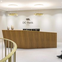 Kundenzone der DC Bank - die an die BK Stiftung verkauft werden soll.