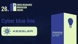 Die Versicherungslösung Cyber blue line zeichnet sich durch einen stark vereinfachten Aufnahmeprozess aus.