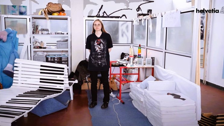 Virginie Sistek, lauréate du Prix d’art Helvetia 2024.