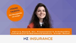 Als Young Talent durfte Patricia Bayard bei der Groupe Mutuel bereits mit 26 Jahren eine Führungsrolle übernehmen.