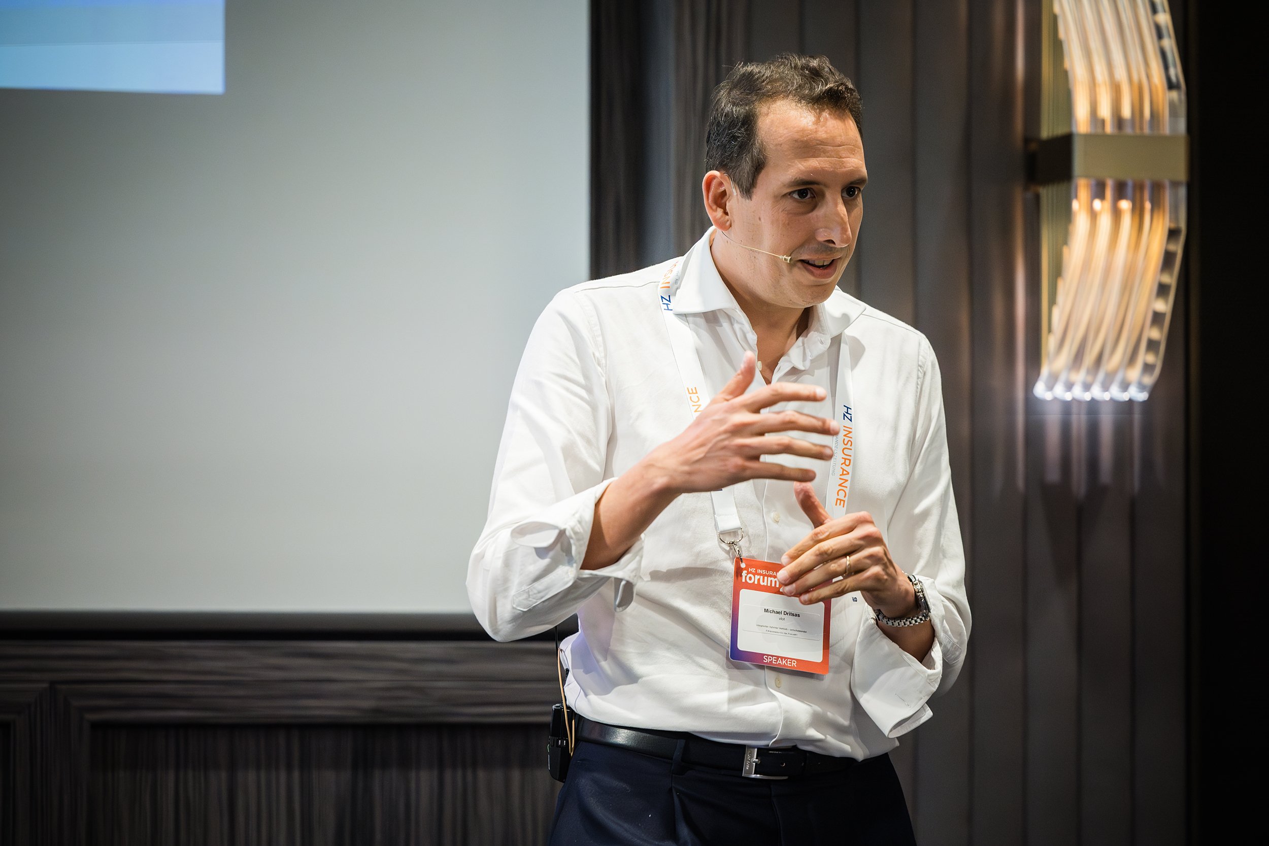 Michael Dritsas, CEO von Vlot und Präsident des Verbands Digitalversicherung Schweiz (VDVS).