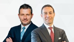 v.l.: André Thali und Pietro Martorella, Axa Investment Managers