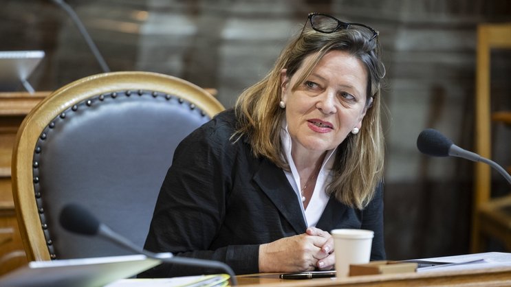 Plaide pour un «modèle créatif»: la conseillère aux Etats du centre Heidi Z'graggen.
