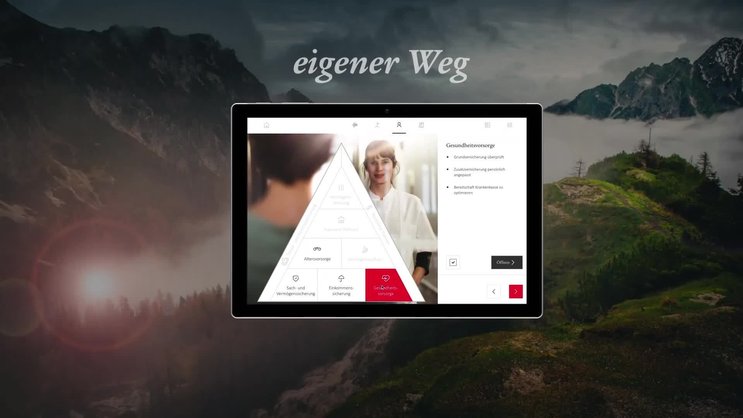 Swiss Life Advice macht auch schwierige Themen greifbar und einleuchtend.