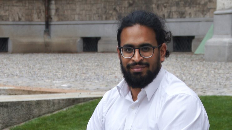 «Wir sind sehr glücklich darüber, dass Helvetia uns unterstützt hat, eine Idee auf einem Post-it zu einem Start-up zu entwickeln»: Adresta-CEO Mathew Chittazhathu.