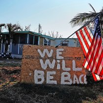 Hurrikan Irma richtete im September auch in Florida immense Schäden an. Das zehrt an den Reserven der Rückversicherer.